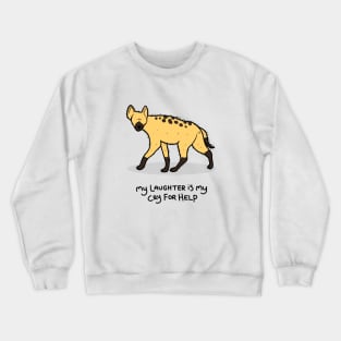 Grumpy Hyena Crewneck Sweatshirt